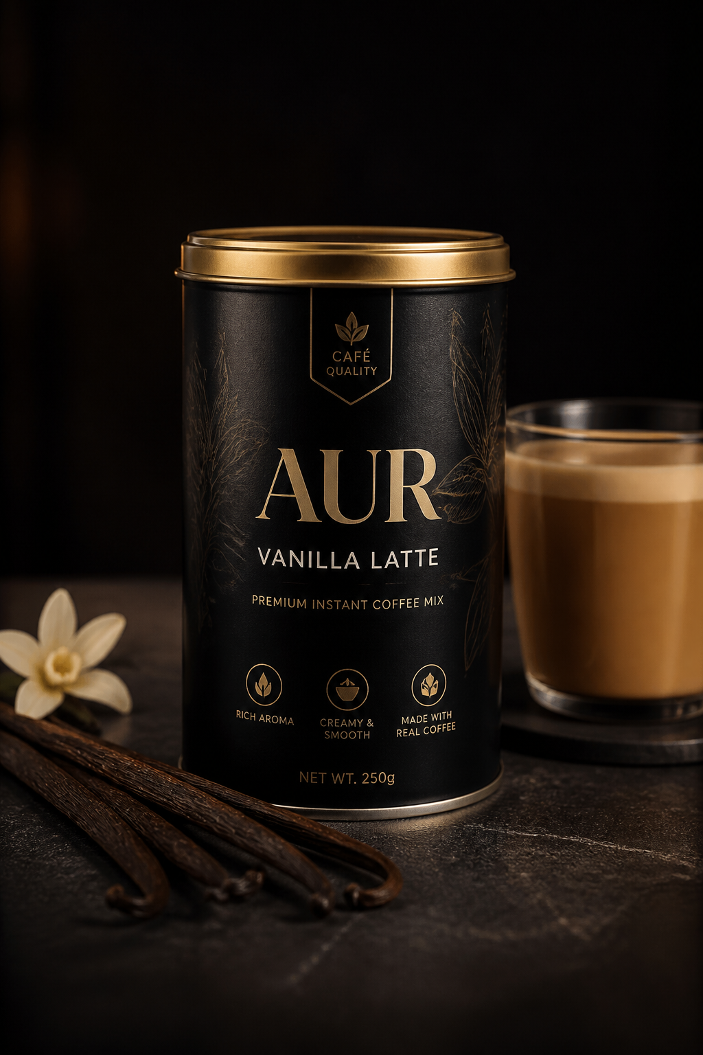 Aur Vanilla Latte